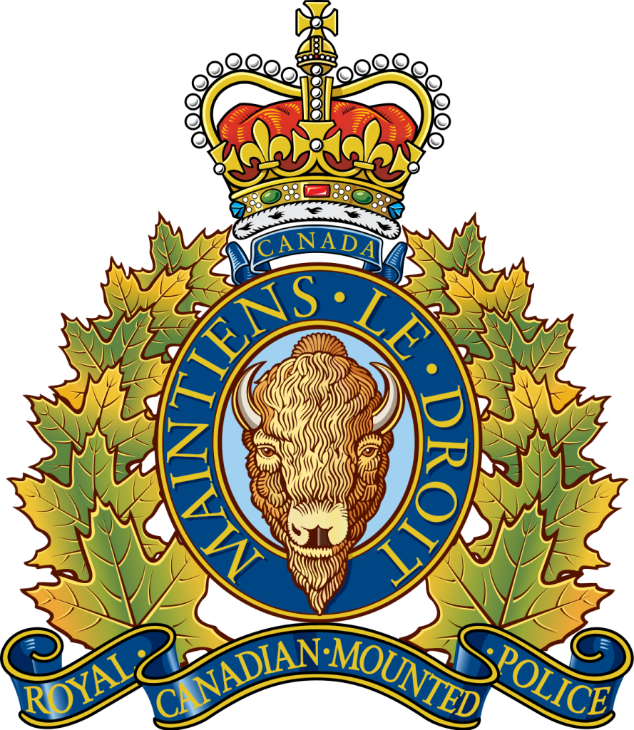 Official RCMP Crest. Image from WikiCommons