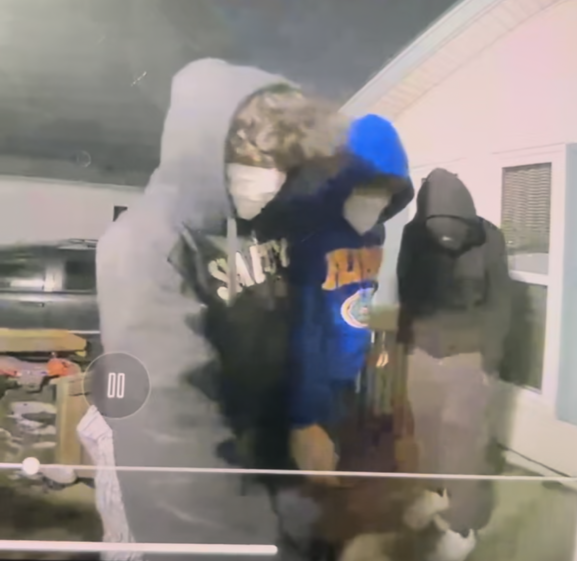 Suspects in Timberlea attempted B&E. RCMP Supplied surveillance image
