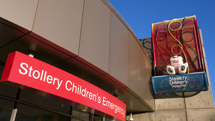 Stollery Children's Hospital. Image from Alberta Health Services